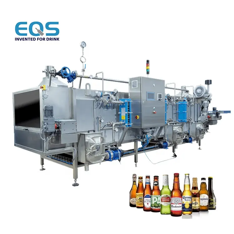 Máquina de pasteurización de acero inoxidable, túnel de cerveza, pasteurizador, pulverización de agua fría, enfriamiento, jugo, pasteurizador, túnel esterilizador