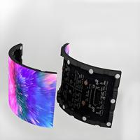 Módulo LED Flexible P2 Más Vendido, Panel LED Curvable, Adecuado para Señalización Digital LED en Salas de Exposición y Tiendas Minoristas