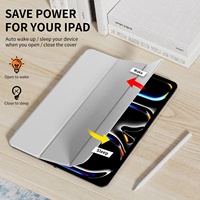 Pour Apple iPad Pro 5th 11 pouces 2024 étui pour tablette étui antichoc Smart Cover