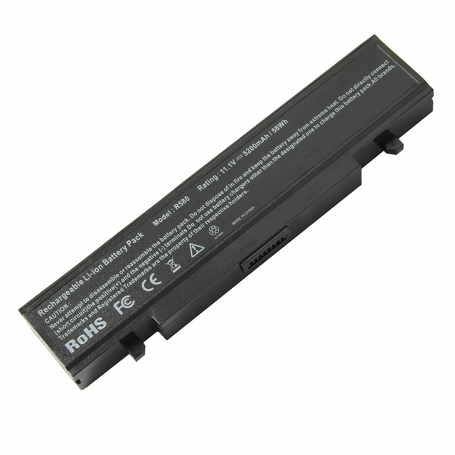 Low MOQ Reliable Lithium Ion AA-PB9NC6B 11.1V 48Wh 4400mAh Laptop Battery for Samsung R620 R730 AA-PB9NS6B AA-PB9NC5B B2B Supply