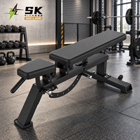 Banc de musculation réglable SK, banc de musculation réglable, banc de gym réglable, équipement de gym commercial réglable pour centre de fitness, club de gym
