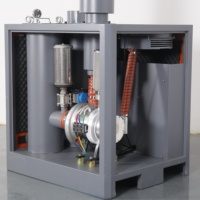 Pompe à vide à aimant permanent haute vitesse et haute pression avec moteur VFD pour la déshydratation des boues et le séchage des filtres céramiques