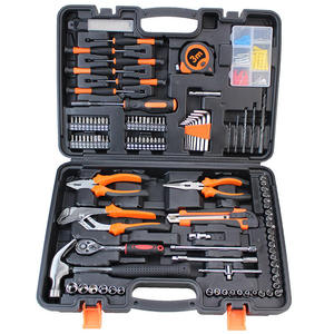 Juego de Llaves de Trinquete de 1/4'', Multifuncional, Acero con Alto Contenido de Carbono, Estuche Rígido Negro, Herramientas de Reparación Automotriz y del Hogar, Mecánico General, 1 Año de Garantía - Product Image 1