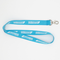Lanière promotionnelle personnalisée en polyester à transfert thermique, rétractable, avec porte-badge d'identification – Vente en gros