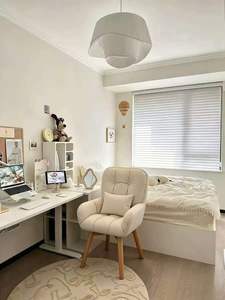 Modern Comfortable Swivel Chair for Home Office College Desk Makeup <b>Stool</b> for Girls Bedroom Dormitory Living Room Use - Product Image 5