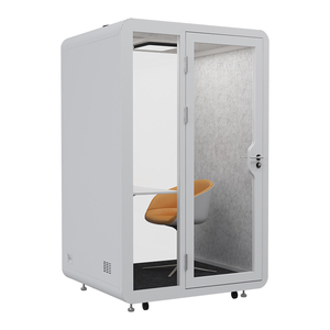 Cabina Insonorizada, Sala Acústica, Mini Cabina Telefónica con Aire, Pabellón para Oficina, Reuniones Comerciales, Cabinas de Oficina - Product Image 3