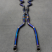 Sistema de Escape de Titanio de Alto Rendimiento Catback con Control Remoto para BMW E90 E92 E93 M3, Tubo de Escape