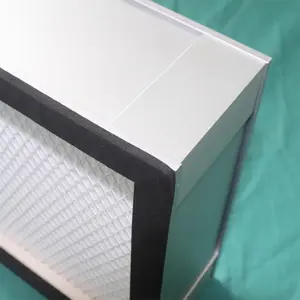 Aluminium Frame Paper Separator HEPA Filter Cleanroom Air Conditioning Industry Air Filter