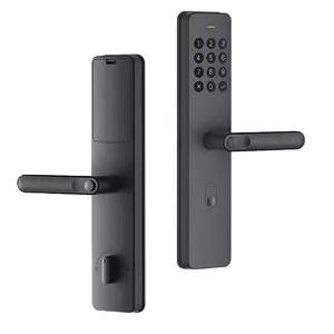 Safety Home 5 Ways Keyless WiFi App Password Fingerprint Metal Smart Door Lock