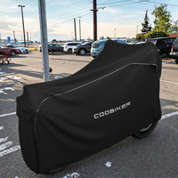 Housse de moto universelle en tissu Oxford triple couche, imperméable, respirante, toutes saisons, protection UV 30+, pour moto