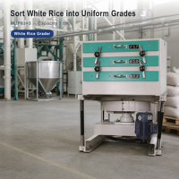BRT MJP63*3 Trieuse de riz automatique à 3 couches haute productivité, crible rotatif, capacité 1 tonne par heure, à vendre