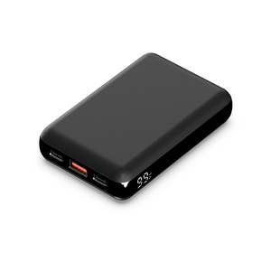 Venta al por mayor 20000mAh bancos de energía portátiles de moda 30W ABS rápido conveniente pequeño cargador de viaje con cable 5V LED características tipo C - Product Image 1