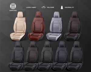 Marcan Marcan LEIISURE Stylish Stripe & Pattern Car <b>Interior</b> <b>Accessories</b> 360 Degree Full Covered Fabric Car Seat Covers - Product Image 6