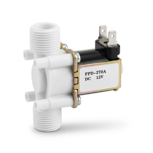 Válvula Solenoide de Retención <span class=keywords><strong>Biestable</strong></span> de Bajo Precio G1/<span class=keywords><strong>2</strong></span>" de <span class=keywords><strong>2</strong></span> Vías, CC 3.6-4.5V, Cuerpo de Plástico, Válvula Mezcladora para Ducha - Product Image 1