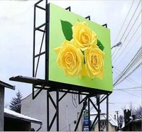 Publicidad comercial al aire libre a todo color 4K P10 SMD Pantalla LED impermeable Cartelera de fácil instalación