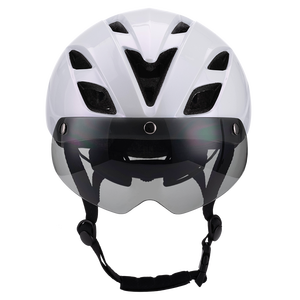 Diseño aerodinámico CE CPSC Certificado Race Road BMX Bike <span class=keywords><strong>Casco</strong></span> de bicicleta con lente magnética Luz trasera - Product Image 4