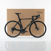 L-TWOO RX12 – Vélo de course aérodynamique en fibre de carbone, vente directe usine, 700C, freins à disque hydrauliques Shimano 105/24S, 22 vitesses, léger