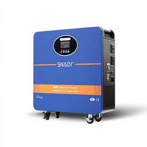 Système d'énergie solaire portable pour la maison, machine de stockage d'énergie photovoltaïque tout-en-un Snait avec batterie LiFePO4 - Product Image 1