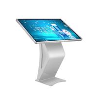 Écran interactif LCD sur pied Hunghui 32, 43 et 55 pouces, affichage d'informations numériques, tout-en-un, écran tactile