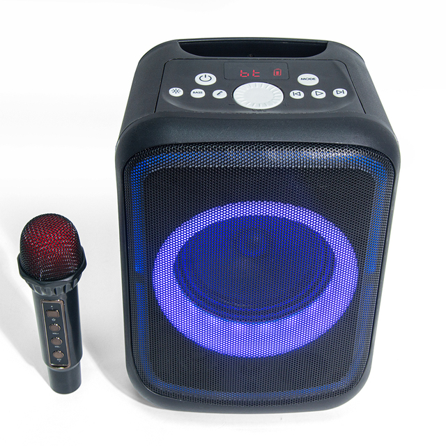 KENUO Wholesale Custom Party DJ High Powered TWS Function Wireless Portable Speaker With Microphone Karaoke