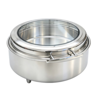 Ensemble de réchauds à alcool 6L, chauffe-plats en acier inoxydable pour restaurant et hôtel, matériel de restauration professionnel
