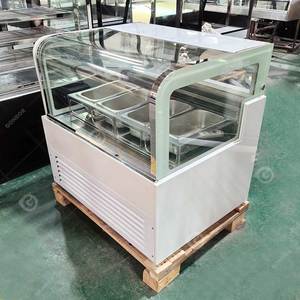Vitrina Curva para Helados y Gelatos, Exhibidor de Paletas y Helados, Nevera de 9 a 24 Sabores, Guangzhou - Product Image 2