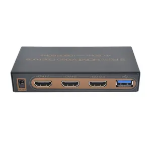 CHIEDERE di Fabbricazione Della Cina OEM ODM 2 Porta 4K 60Hz HDMI scheda di Acquisizione Video HDMI A USB 1080P USB 3.0 HDMI Splitter 1x2 Scheda di Acquisizione Video