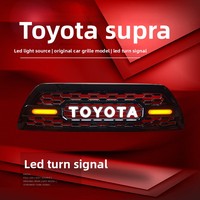 Calandre avant hexagonale modifiée N21 pour 4Runner 06-09, en ABS, avec lumières LED lumineuses