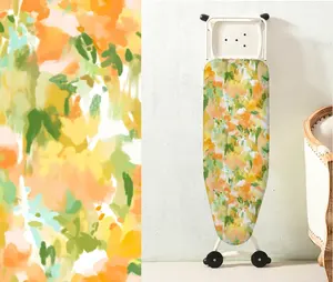 Stylish Extra Thick Ironing Cover Underlay Ironing Board Cover Oil Painting Style Printing Ironing Cover