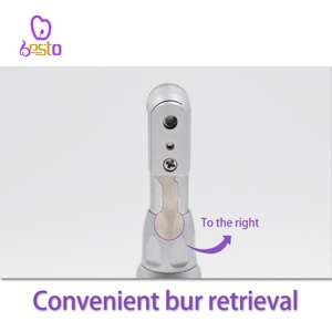 Kit de turbina de pieza de mano con botón pulsador Dental, turbina de aire LED de alta velocidad para dentista y herramientas de Odontología de contraángulo recto de baja velocidad - Product Image 4