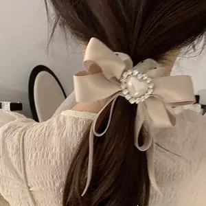 All'ingrosso nuova fata Love Hair strunchies diamante Bowknot fascia per capelli moda elastico per capelli accessori per elastici per capelli