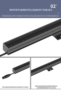 Lumière murale 2026 AD-1000 DC24V IP65 100Lm/w Économe en énergie, éclairage décoratif pour villa et jardin, petite quantité, personnalisation ODM - Product Image 6