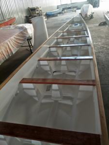 Zhejiang FRP OEM Logo ayakkabı modeli sanat harici jelkot cilt ejderha tekne - Product Image 4