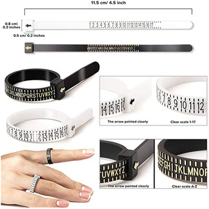 Juegos de mandril de EE. UU. Y Reino Unido con medio medidor de anillo Palo de ajuste de anillo de metal y martillo para hacer anillos y juego de herramientas de pulido - Product Image 4