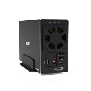 Boîtier en aluminium KINTEC K35272C double baie <span class=keywords><strong>RAID</strong></span> pour disques durs SATA 3,5 pouces, USB 3.2 Gen2, débit de transfert SATA 10 Gbit/s, <span class=keywords><strong>RAID</strong></span> 0/1/JBOD/LARGE U.A.S.P. - Product Image 2