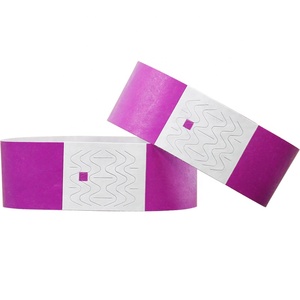 Vòng Tay Giấy Chống Nước Dùng Một Lần Cho Vé Vào Công Viên Giải Trí, Vòng Tay Tyvek Khuyến Mãi Châu Âu Logo Theo Yêu Cầu - Product Image 6