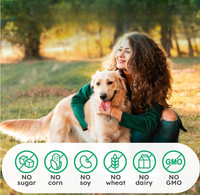 Vente en gros de probiotiques pour chiens et d'enzymes digestives pour la santé digestive Supplément de vitamines pour les allergies et le système immunitaire et les démangeaisons de la peau
