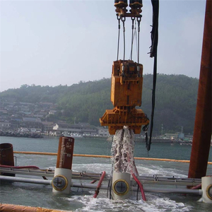 Martello a vibrazione idraulico ad alta frequenza del mucchio dello strato, vibratore del palo del martello, martello idraulico del Vibro - Product Image 6