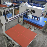 Presse à transfert thermique automatique électrique 16x20, Station Double face avec positionnement infrarouge