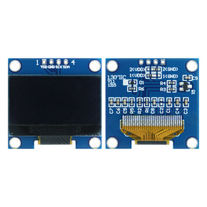 จอแสดงผล OLED โมดูล PCB สีน้ำเงินขนาด 1.29 นิ้ว 4 พิน รุ่น JYC โมดูล SSD1315 หน้าจอขาวดำ 128x64 อินเทอร์เฟซ I2C 4 พิน L1163 - Product Image 1