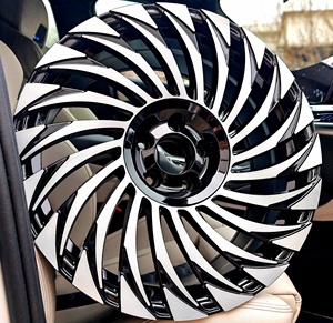 Jantes en alliage d'aluminium Xinlin de 13 à 19 <span class=keywords><strong>pouces</strong></span>, nouveau design, noir, pour voitures, 4 et 5 trous, PCD5X114.3 5X108 5X112 <span class=keywords><strong>4X108</strong></span> - Product Image 2