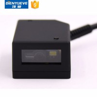 Venta caliente de alto rendimiento de decodificación rápida escáner de código de barras 1D 2D código QR PDF417 matriz de datos Módulo de lector de bajo costo