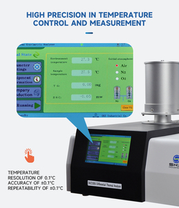 Analisador <span class=keywords><strong>DTA</strong></span> SKZ1055A com Função de Controle de Processo RT~1150 ℃    Analisador Térmico Diferencial ±0.1μV - Product Image 2