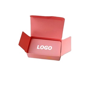 Colorful Blank Flash Cards in Box, Thick Square Note Reminder Cards for Vocabulary Study or Promotional Gifts