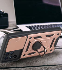 Escudo de cámara a prueba de golpes PC Armor Case para <span class=keywords><strong>OPPO</strong></span> A94 A74 A98 Kickstand Slide Camera Case para <span class=keywords><strong>OPPO</strong></span> Realme 5 Pro Contraportada - Product Image 6