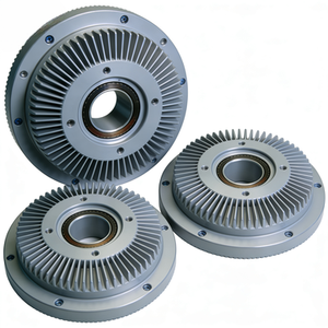 Dissipateur thermique en aluminium de type ailette, conçu sur mesure |   Disque de refroidissement usiné CNC pour équipement industriel - Product Image 1