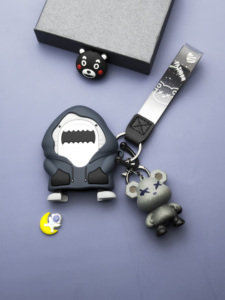 Étuis à clés de voiture en PVC de dessin animé pour Perodua ALZA (2009-2016) - Housses de protection avec accessoire porte-clés mignon - Product Image 6