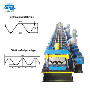מכונת ייצור פאנלים להגנה על מעקות בטיחות בכבישים, אוטומטית, מהירה ומותאמת אישית של ליאן נאי - Product Image 1