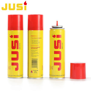 Gaz Butane Jusi Jaune Haute Pureté pour Briquet, Bouteille en Fer 218, Vente en Gros - Product Image 2