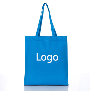 Sac en toile de coton pur vierge, personnalisable avec logo et étiquette couleur, sac de shopping de haute qualité - Product Image 1